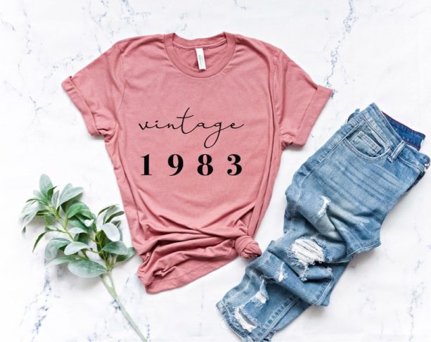 1983 Vintage Shirt, 1983 Retro Shirt, Vintage 1983 Shirt, 40th Birthday Gift For Women, 40th Birthday Gift For Men