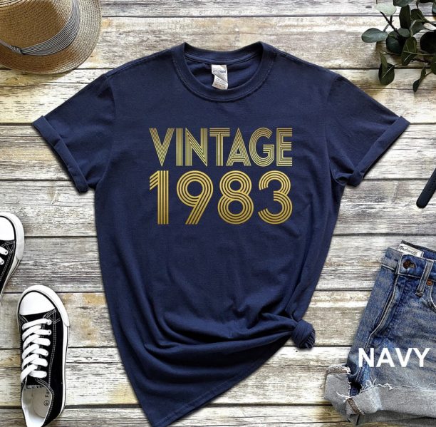 40th Birthday Shirt, Vintage 1983 Shirt