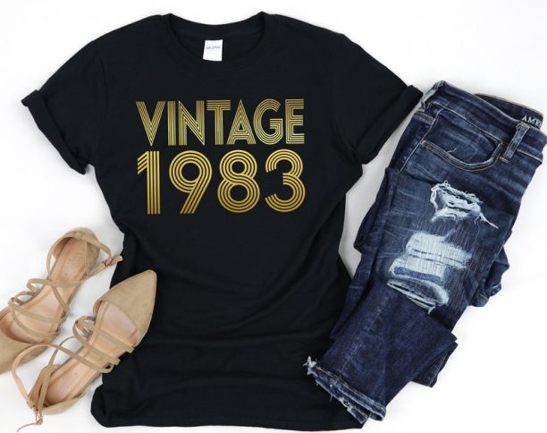 40th Birthday Shirt, Vintage 1983 Shirt