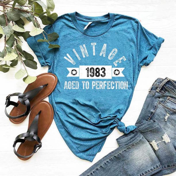 1983 Vintage Birthday, Retro 1983 Birthday T-Shirt