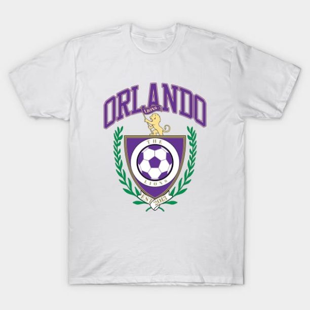 Orlando Soccer Varsity Style T-Shirt