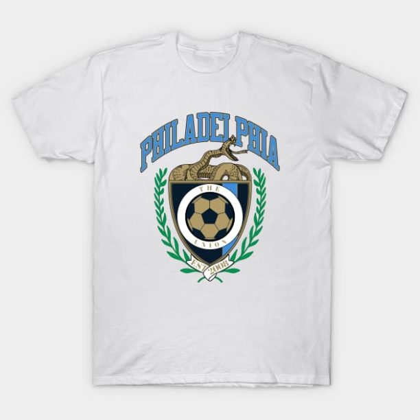 Philadelphia Soccer Varsity Style T-Shirt