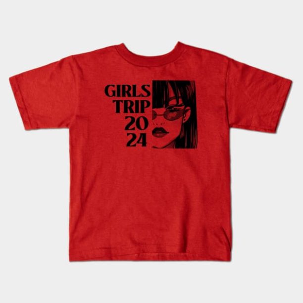 Girls Trip 2024 Kids T-Shirt