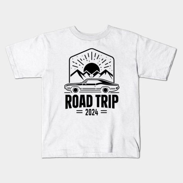 road trip 2024 for road trip family Kids T-Shirt