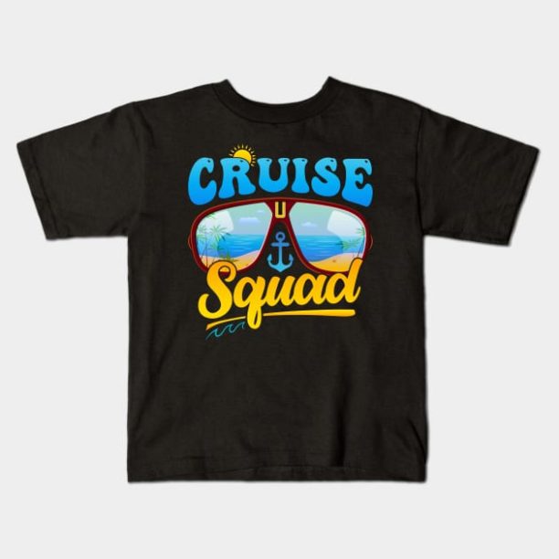 Cruise Squad 2024 Making Memories Together Trip Vacation Kids T-Shirt