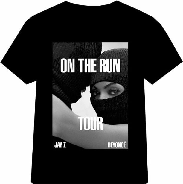 On The Run Tour Beyoncé and Jay Z for Men T Shirt