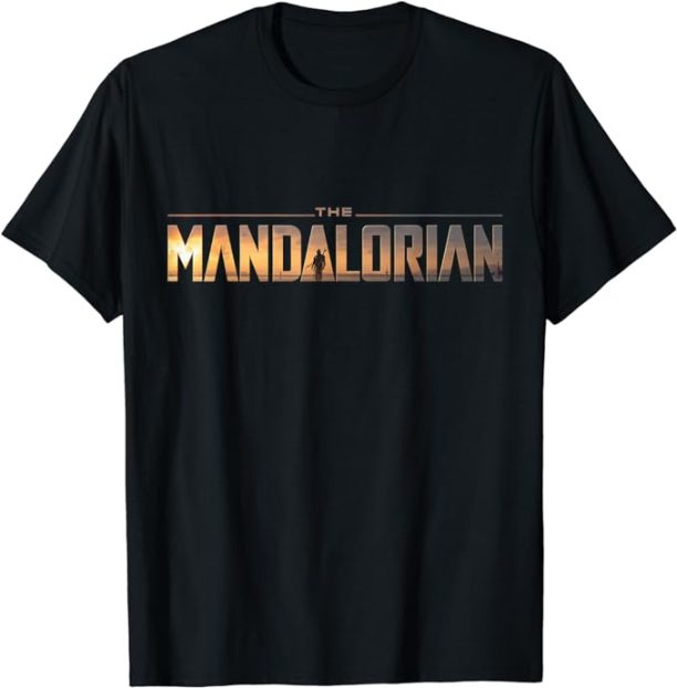 Star Wars The Mandalorian Series Logo T-Shirt T-Shirt