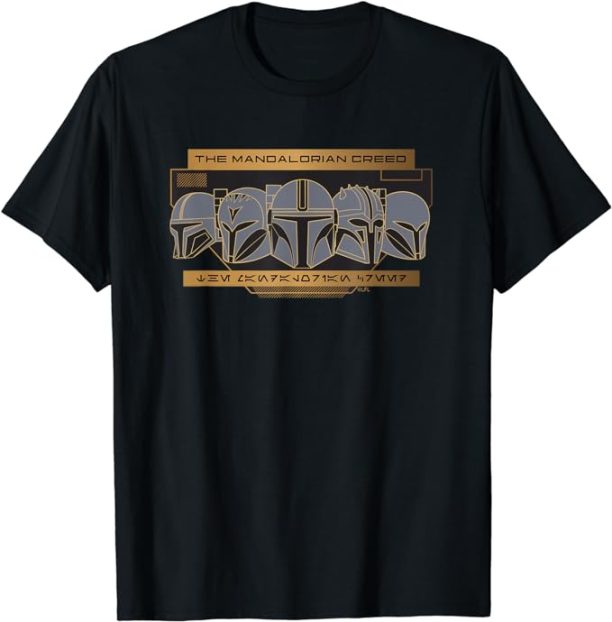 Star Wars The Mandalorian Season 3 The Mandalorian Creed T-Shirt