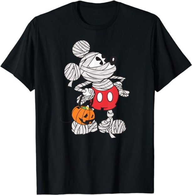 Disney Mickey Mouse Mummy Halloween T-Shirt