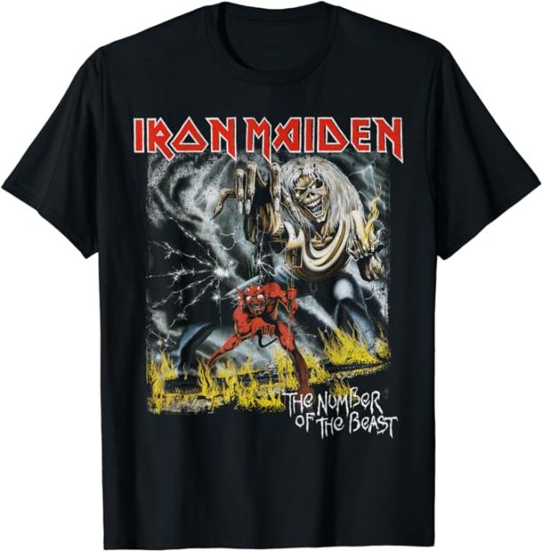 Iron Maiden - Eddie Number Of The Beast T-Shirt