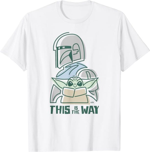 Star Wars The Mandalorian and Grogu This is the Way Cute T-Shirt