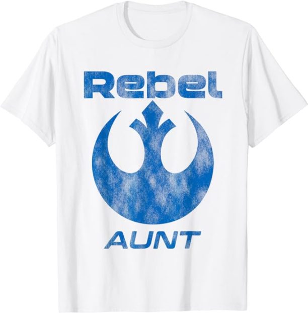 Star Wars Rebel Alliance Matching Family AUNT T-Shirt T-Shirt