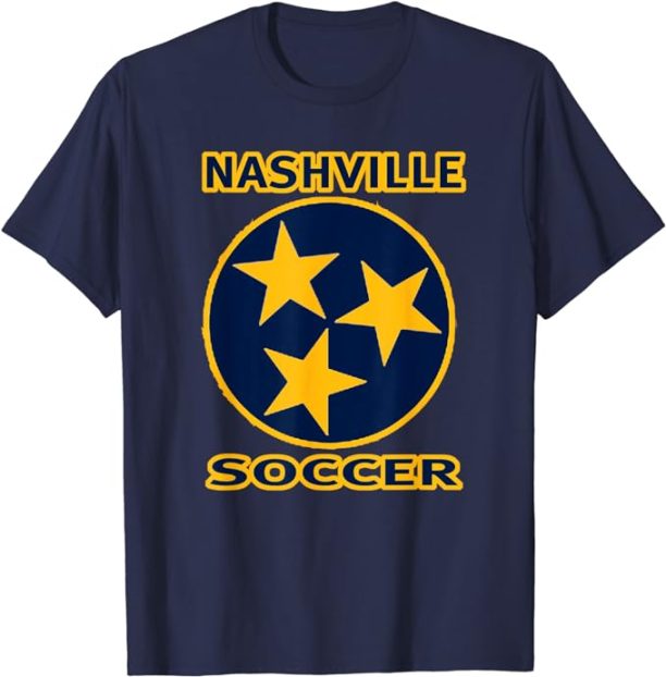 Nashville Soccer Tennessee TriStar Flag Shirt