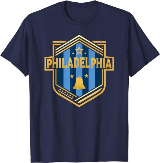 PHILADELPHIA - City Shield Badge - DESIGNER EDITION T-Shirt