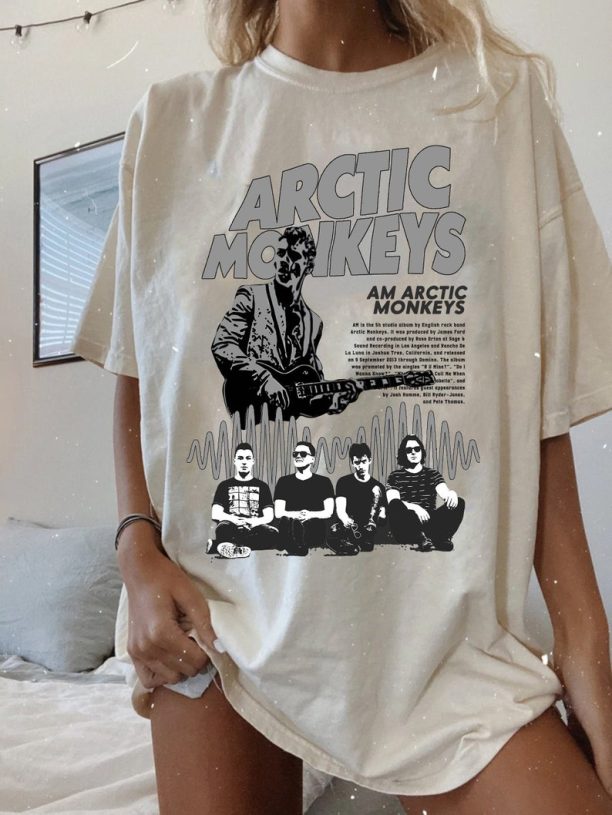 Arctic Monkeys Am album Shirt, Arctic Monkeys Tour 2023 Tshirt, Arctic Monkeys Band T-shirt Sweatshirt Hoodie Unisex