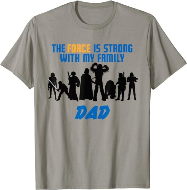 Star Wars The Force Matching Family DAD T-Shirt T-Shirt