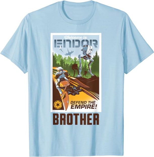 Star Wars Welcome to Endor Matching Family BROTHER T-Shirt T-Shirt