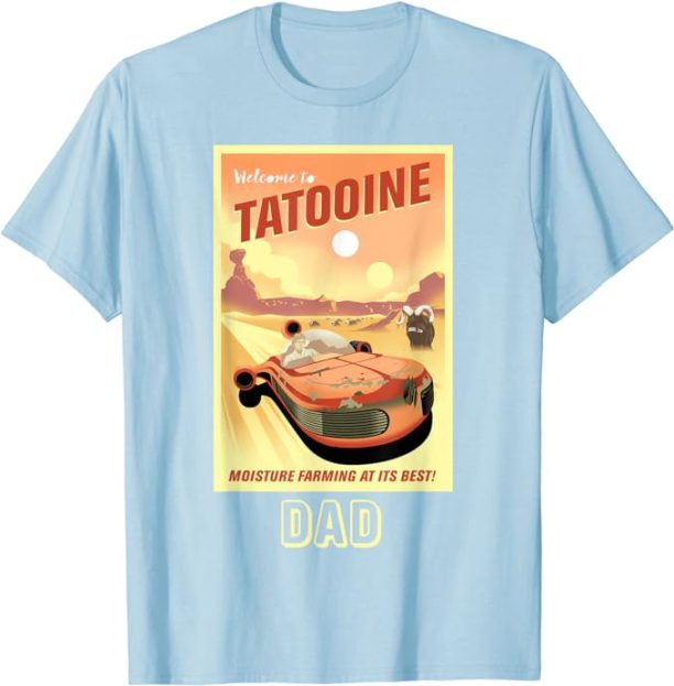 Star Wars Tatooine Matching Family DAD T-Shirt T-Shirt