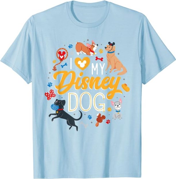 Disney Puppies I Love My Disney Dog T-Shirt