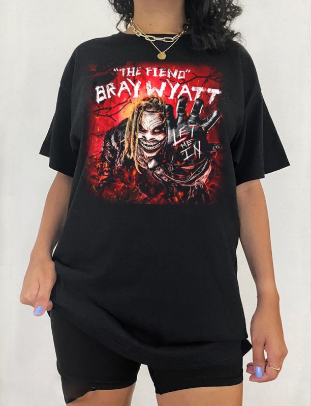 Rip Bray Wyatt Legend T-shirt, Bray Wyatt Let Me In Wrestling Bray Fiend T Shirt