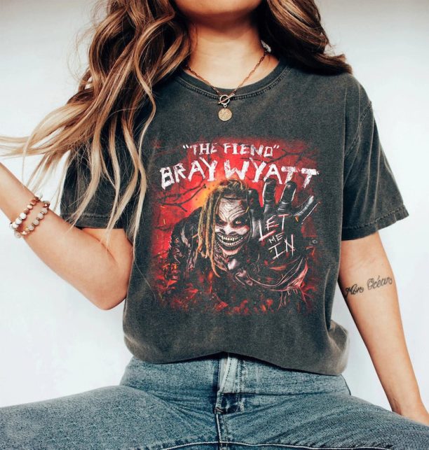 Rip Bray Wyatt Legend T-shirt, Bray Wyatt Let Me In Wrestling Bray Fiend T Shirt