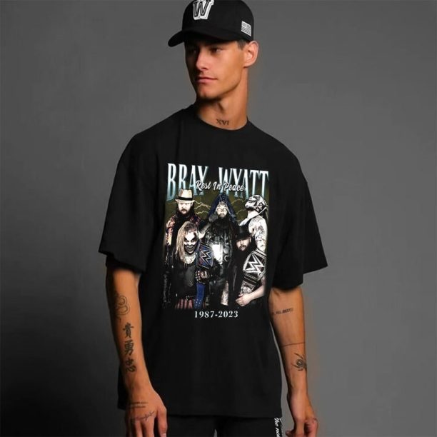 R.I.P Bray Wyatt Vintage T-Shirt, The Fiend Comfort Colors Shirt, Legends Never Die Tee Shirt, Bray Wyatt 1987 2023 Shirt, Trending Shirt