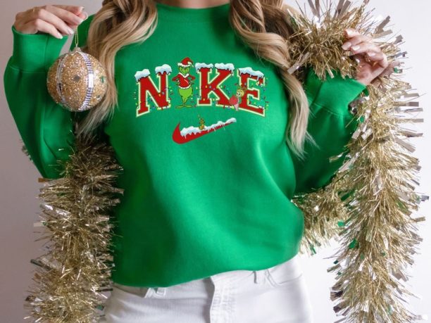 Christmas Sweatshirt Grinch Snowman Christmas Sweatshirt