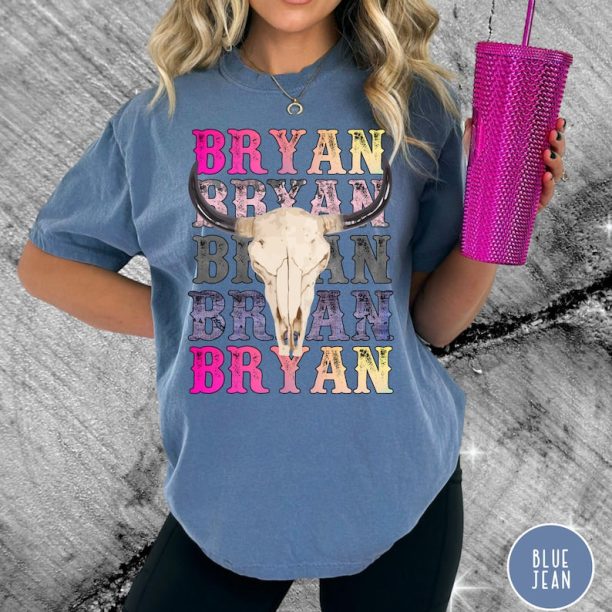 Country Music Shirts, Bryan Shirt for Women, Bryan T-Shirt for Women Who Love Country Music