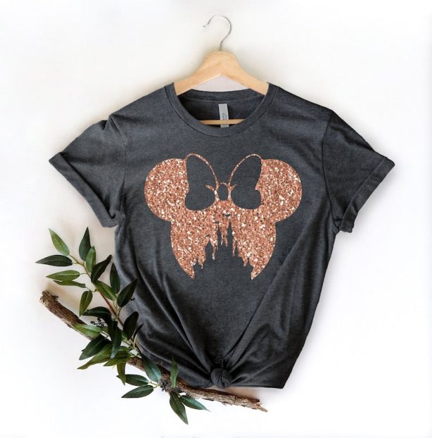 Disney Family Shirt,Disney Shirt for Women,Disney Ear Shirt,Disney Mickey Silhouette Shirt