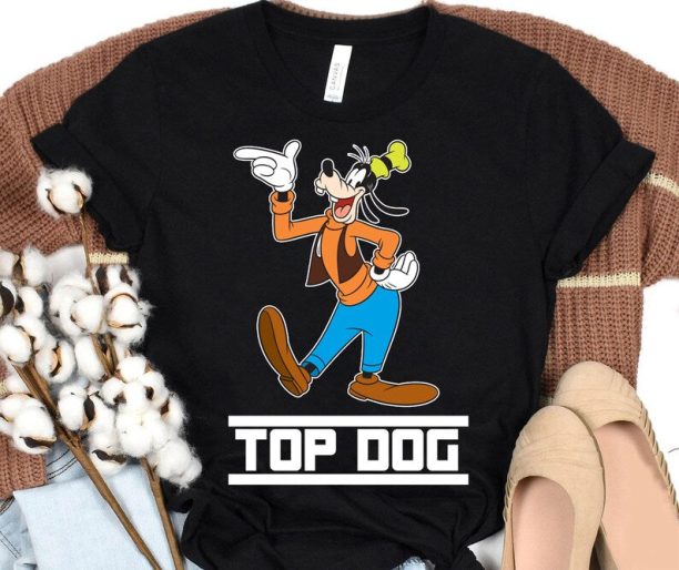 Disney Goofy Top Dog Shirt, A Goofy Movie, Mickey And Friends Shirt, Family Matching Disneyland Vacation Shirt