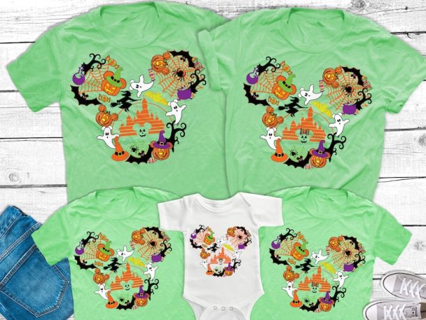 Disney Halloween Family Shirts, Disney Halloween matching shirts, Disney Halloween Shirts