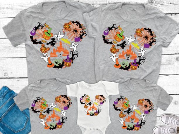 Disney Halloween Family Shirts, Disney Halloween matching shirts, Disney Halloween Shirts