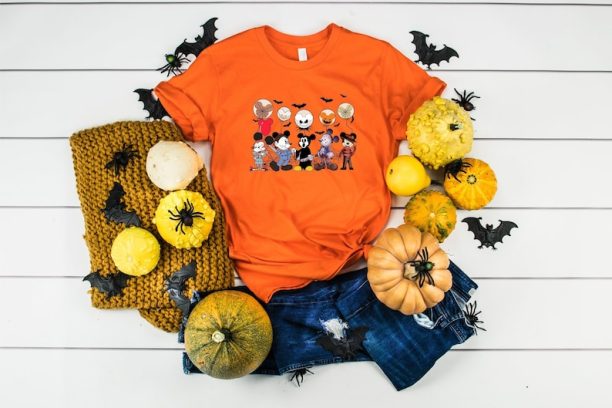 Disney Halloween Shirt, Disney Characters Shirt, Halloween Matching Shirts, Halloween Shirt, Disney Matching Shirts