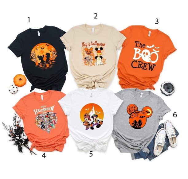 Disney Halloween Shirt ,Disney Halloween Matching Shirt, Disney Tshirt, Personalized Halloween Family Matching Shirt, Disney Trip Shirt