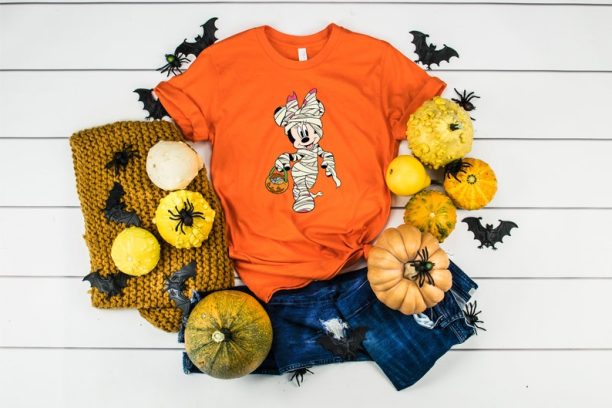 Disney Halloween Shirt, Mummy Mickey And Minnie Shirt, Disney Halloween Matching Trip Shirt, Disneyland Shirt