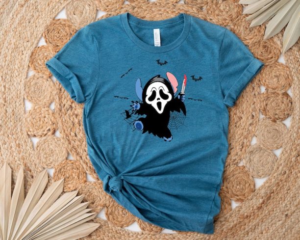 Disney Halloween Shirt, Scary Stitch Shirt, Funny Stitch Shirt, Halloween Costume, Disney Trip Shirt, Disney Vacation