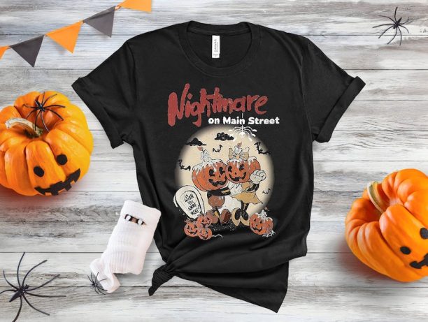 Disney Halloween Sweatshirt, Halloween Pumpkin Shirt Hoodies Gifts for Christmas