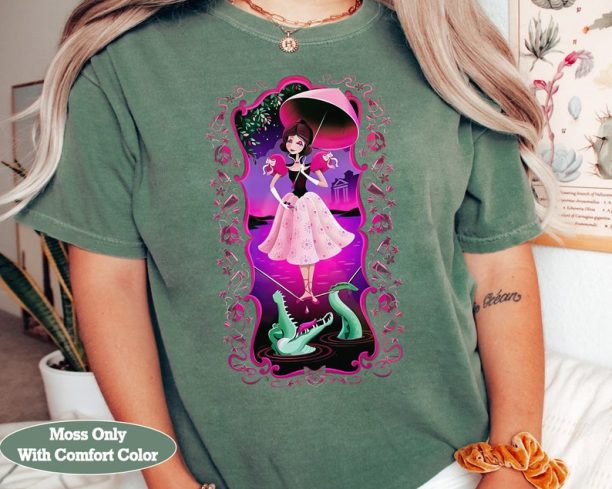 Disney Haunted Mansion Tightrope Walker Shirt, Tightrope Girl Halloween Tee