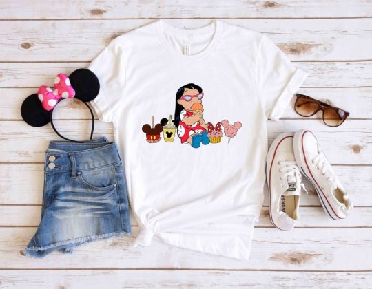 Disney Lilo Snacks Shirt, Disney Epcot Shirt, Lilo and Stitch Shirt, Disney Snacks Shirt, Disney Family Trip Shirt