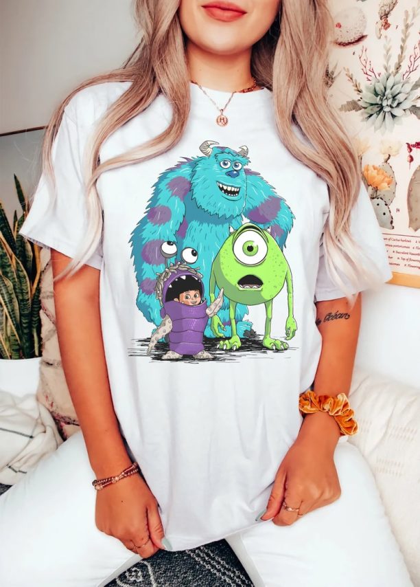 Disney Monster Inc Comfort Colors Shirt, Monster Inc Shirt, Monsters University Shirt, Disney Family Trip Shirt