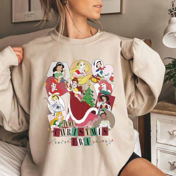 Disney Princess Christmas Sweatshirt