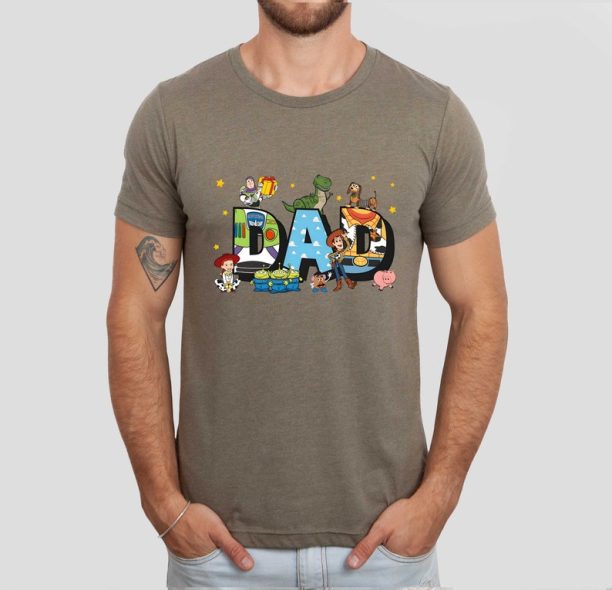 Disney Toy Story Characters Dad Shirt, Father's Day Shirt, Toy Story Dad T-shirt, Father's Day WDW Trip, Disney Dad Shirt