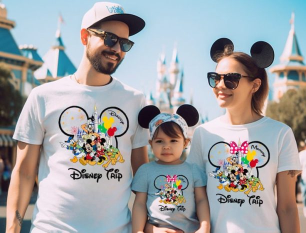 Disney Trip 2023 Family Shirts, Disney 2023 Vacation Tshirt, Disney Matching Shirts, Disney 2023 Trip Your Family Name Shirts