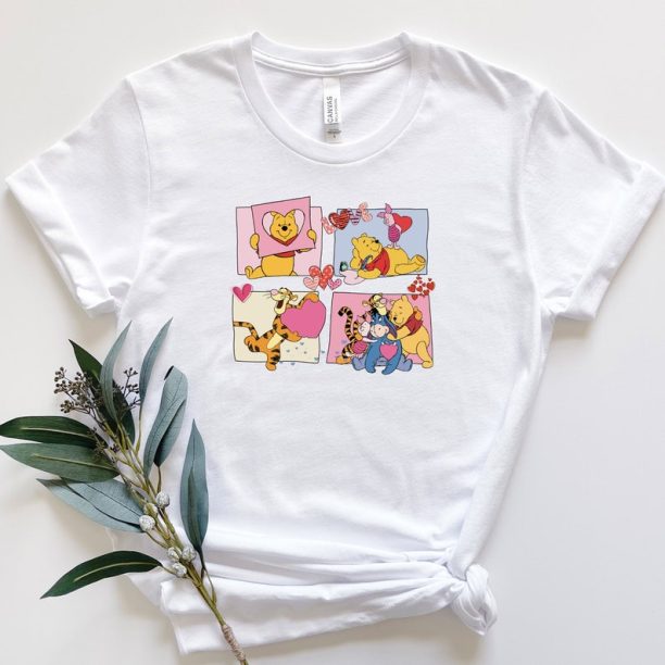 Valentine Day Disney Valentine Pooh Shirt