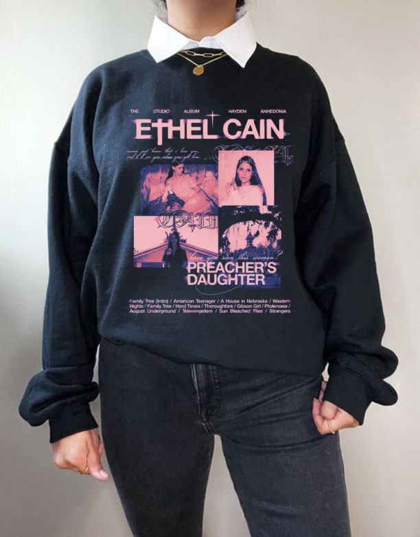 Ethel Cain Shirt, Ethel Cain Inspired T-Shirt Merch, Preacher's Daughter Album