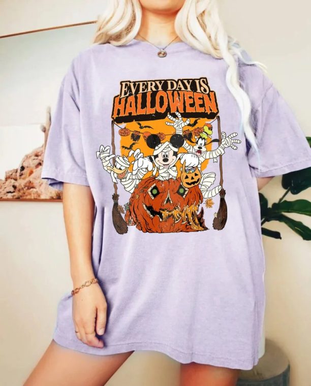 Everyday Is Halloween Mickey and Friends Shirt, Disney Halloween Shirt, Disney Spooky Shirt