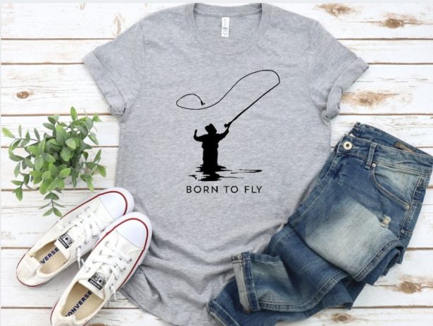 Fly Fishing, Fly Fishing Gifts for Men, Fly Fishing T-Shirt, Fishing T-Shirt, Valentine's Day Gift, Gift For Him