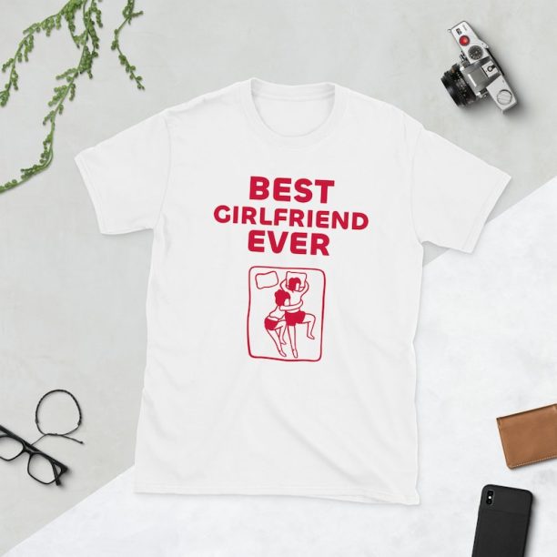 Girlfriend Shirt Gift Ideas For Birthday, Best T-shirt Gift For Girlfriend, Valentines Day Tshirt Gift