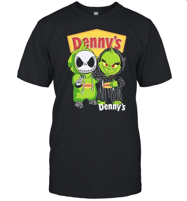 Grinch And Jack Skellington Denny’s Denny’s Shirt