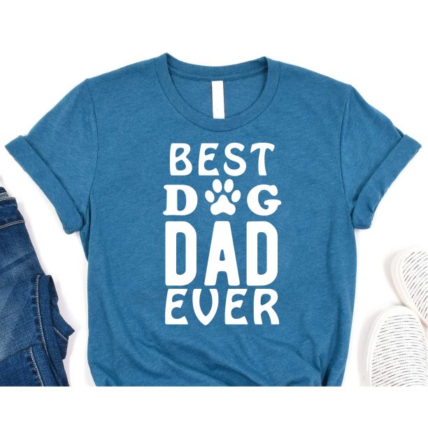 Best Dad Ever T-Shirt Novelty Dads Birthday Funny Fathers Day Gift